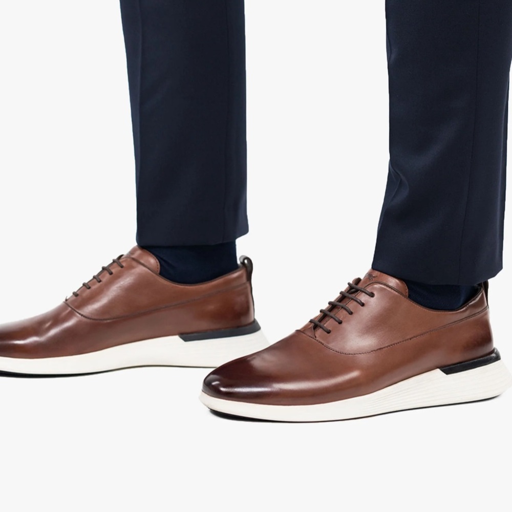 Wolf & Shepherd Crossover Longwing Fair Shoes in Maple Brown Size 10.5